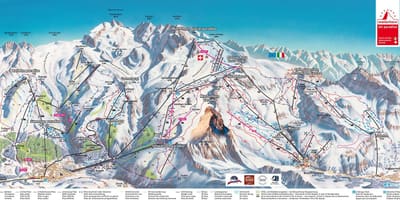Mapa de suíza trail